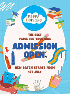 Pippa Poppins-Admission Open