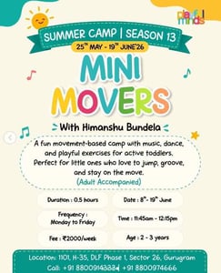 Playful Minds-Mini Movers Summer Camp