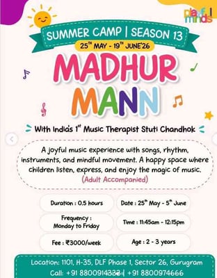 Playful Minds-Musical Summer Camp for Toddlers