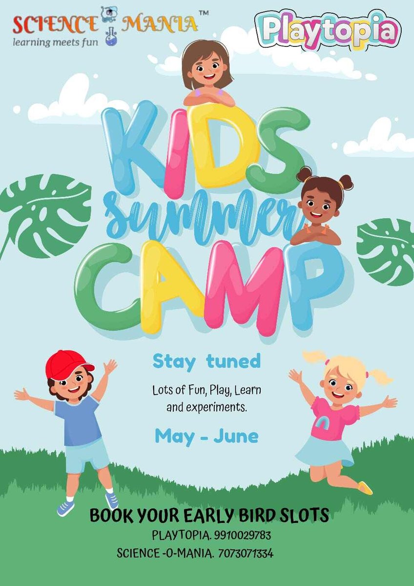 Top Summer Camps for kids in Delhi NCR 2024. Explore kids summer camps