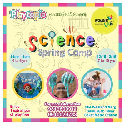 Playtopia-Science Spring Camp