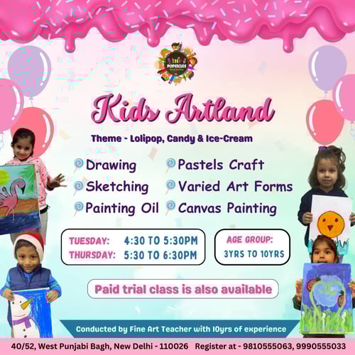 The Popsicles Early Learning Centre-Kids Artland