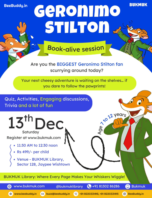 BUKMUK Library-Geronimo Stilton Book-alive session