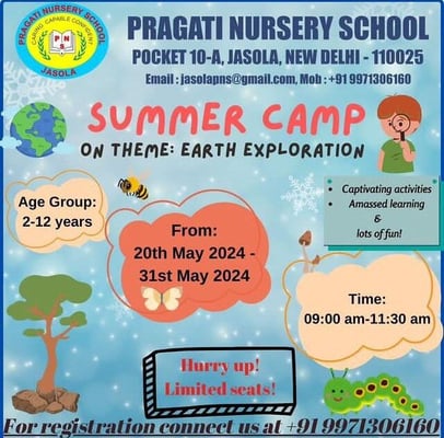 Pragati Nursery School-Summer Camp