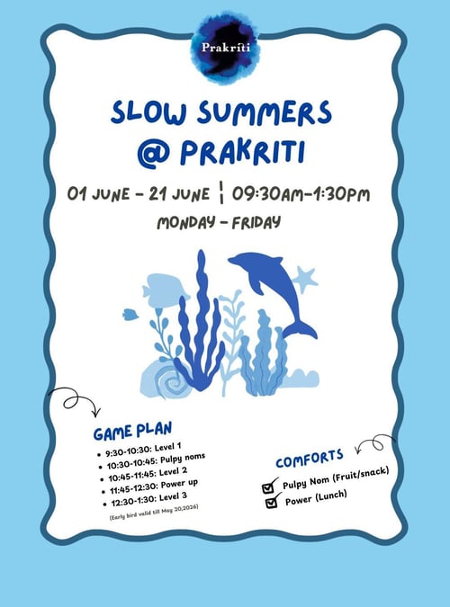 Prakriti Early Years Learning Centre-Summer Camp