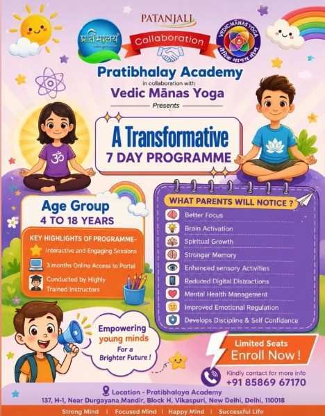 Pratibhalaya-A Transformative PROGRAMME for Kids