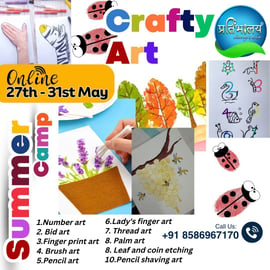 Pratibhalaya-Crafty Art (Summer Camp)