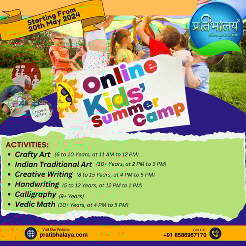 Pratibhalaya-Kids Summer camp