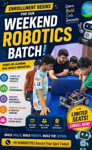Pratibhalaya-Weekend Robotics Batch for Kids