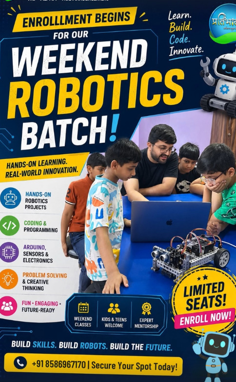 Pratibhalaya-Weekend Robotics Batch for Kids
