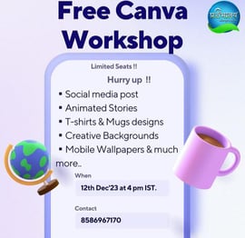 Pratibhalaya-Free Canva workshop