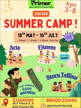 Primer Kids Training and Athletics Center-Summer Camp 2026