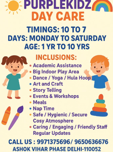 Purple Kidz  -  Admissions Open