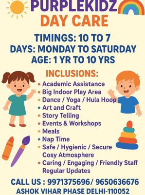 Purple Kidz  -  Admissions Open