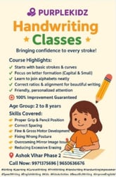 Purple Kidz  -  Handwriting Classes