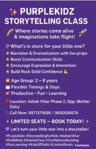 Purple Kidz  -  Storytelling Classes