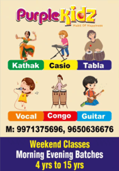 Purple Kidz  -  Weekend Classes For Kids