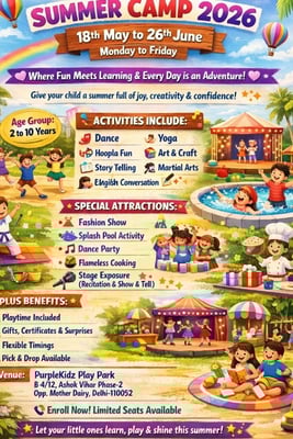 Purple Kidz Play Park-Summer Camp 2026
