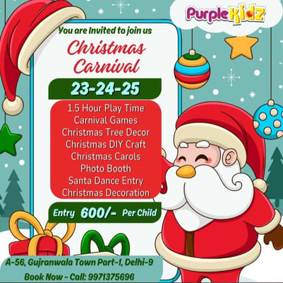 Purple Kidz Play Park-Christmas carnival