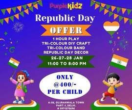 Purple Kidz Play Park-Republic Day Offer.