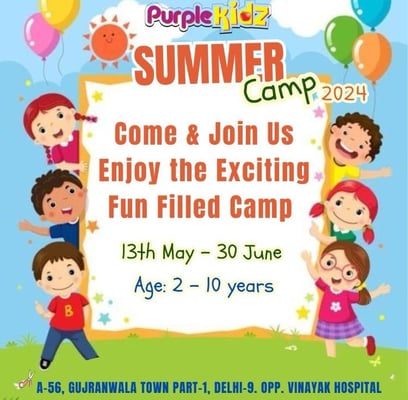 Purple Kidz Play Park-Summer Camp