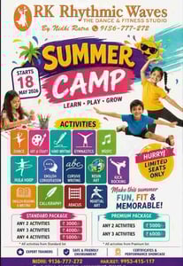 RK Rhythmic Waves The Dance and Fitness Studio-Summer Camp 2026