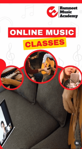 Ramneet Music Academy  -  Online Music Classes