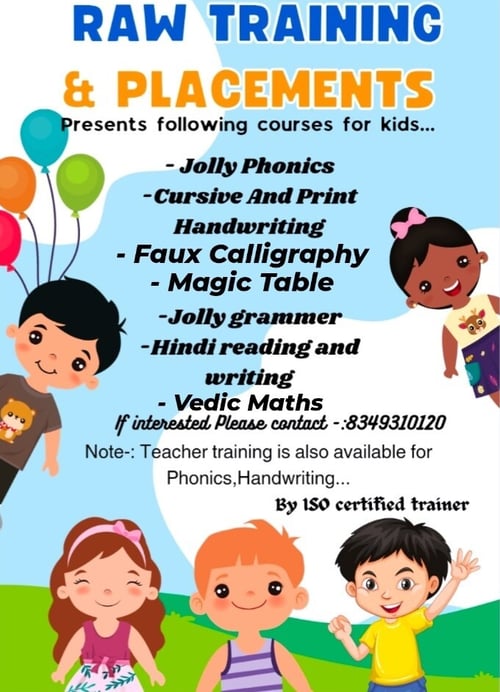 Raw Training and placements classes by pooja and sona kelwani  -   Kids Learning Programs