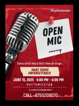 Rhythmicstan  -  Open Mic Program