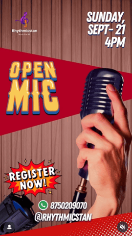 Rhythmicstan - Kids Open Mic Program