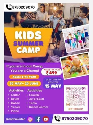 Rhythmicstan-Kids Summer Camp