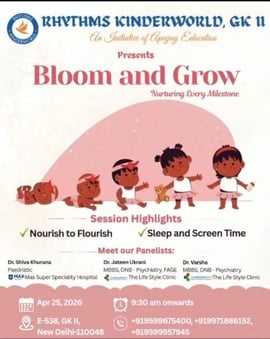 Rhythms Kinderworld-Parenting and Child Development Expert Session