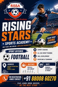 Rising Stars Sports Academy-Professional Football Coaching for Kids