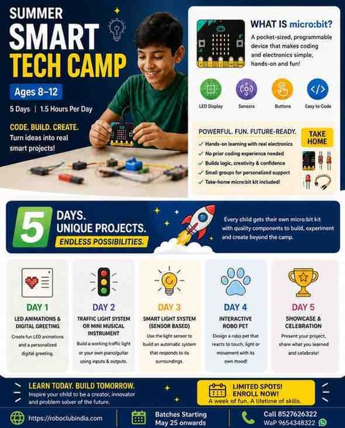 RoboClub-Summer Smart Tech Camp
