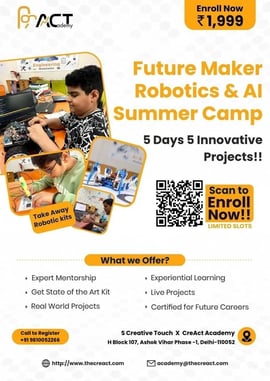 S Creative Touch  -   Robotics & AI Summer Camp
