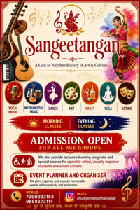 SANGEETANGAN-Music Dance Art and Performing Arts Classes