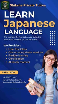 SHIKSHA PRIVATE TUTORS-Learn Japanese Language