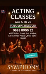 SYMPHONY ACADEMY OF PERFORMING ARTS  -  Acting Classes
