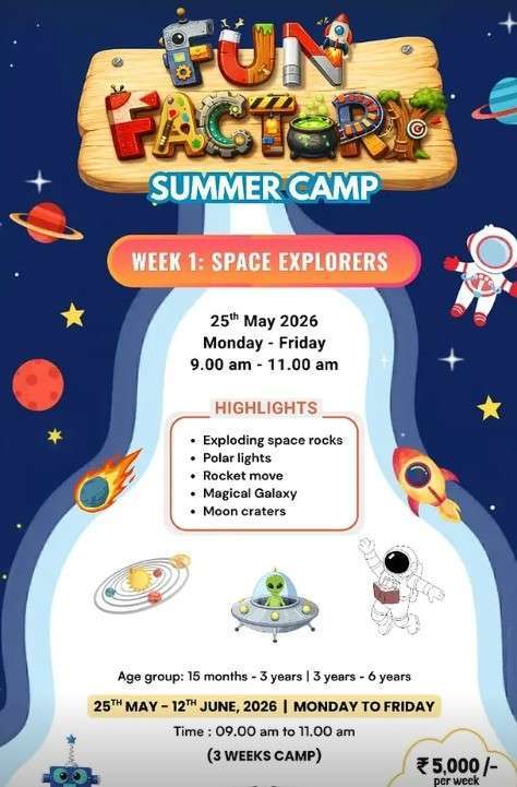 Safari Kid-Fun Factory Summer Camp 2026