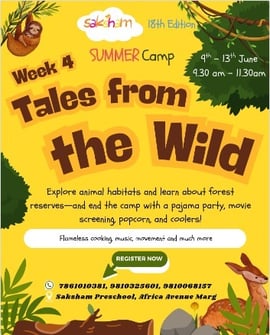 Saksham Pre-School  -  Summer Camp (18th Edition)