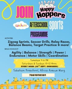 Saksham Pre-school - Afterschool Sport Programme