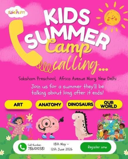 Saksham Pre-school-Kids Summer Camp