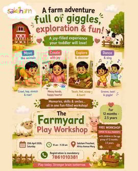 Saksham Pre-school-The Farmyard Play Workshop