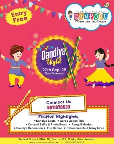 Sanfort Play School - Dandiya Night