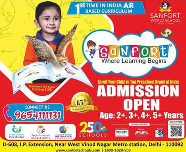 Sanfort Play School-Admission Open