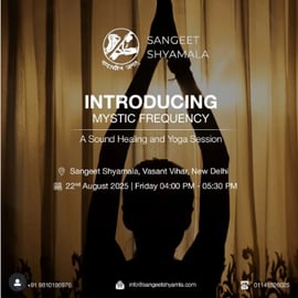 Sangeet Shyamala  -  Sound Healing and Yoga Session