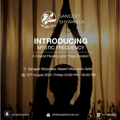 Sangeet Shyamala  -  Sound Healing and Yoga Session