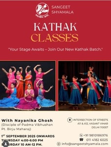 Sangeet Shyamala -  Kathak Dance Classes