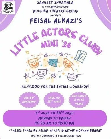 Sangeet Shyamala-Little Actors Club Mini 2026