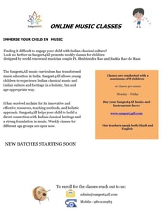 Sangeet4All-Online Music Classes for Children